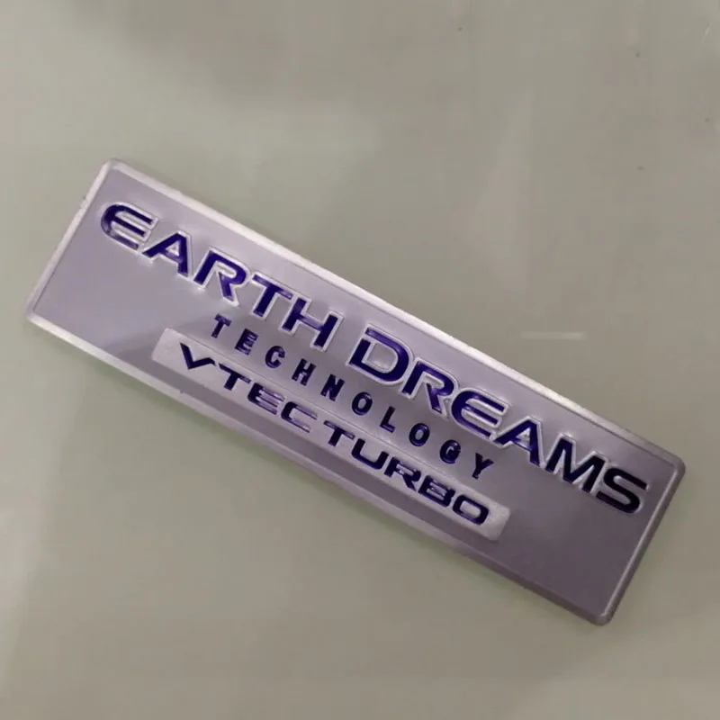 Автомобильный Стайлинг для Honda Earth Dreams VTEC Turbo стикер s эмблема значки наклейки Accord