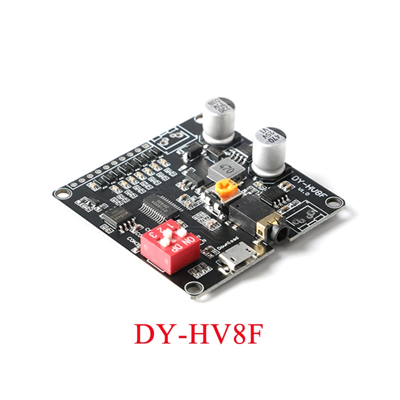 Блок питания DY-HV20T 12 В/24 В 10 Вт/20 Вт модуль воспроизведения голоса DY-HV8F поддержка