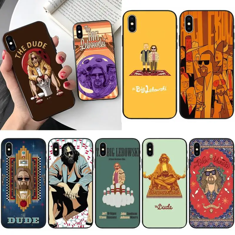 The Big Lebowski Movie Phone Case For iPhone 11 12 Mini 13 Pro XS Max X 8 7 6s Plus 5 SE XR | Mobile Cases &amp Covers