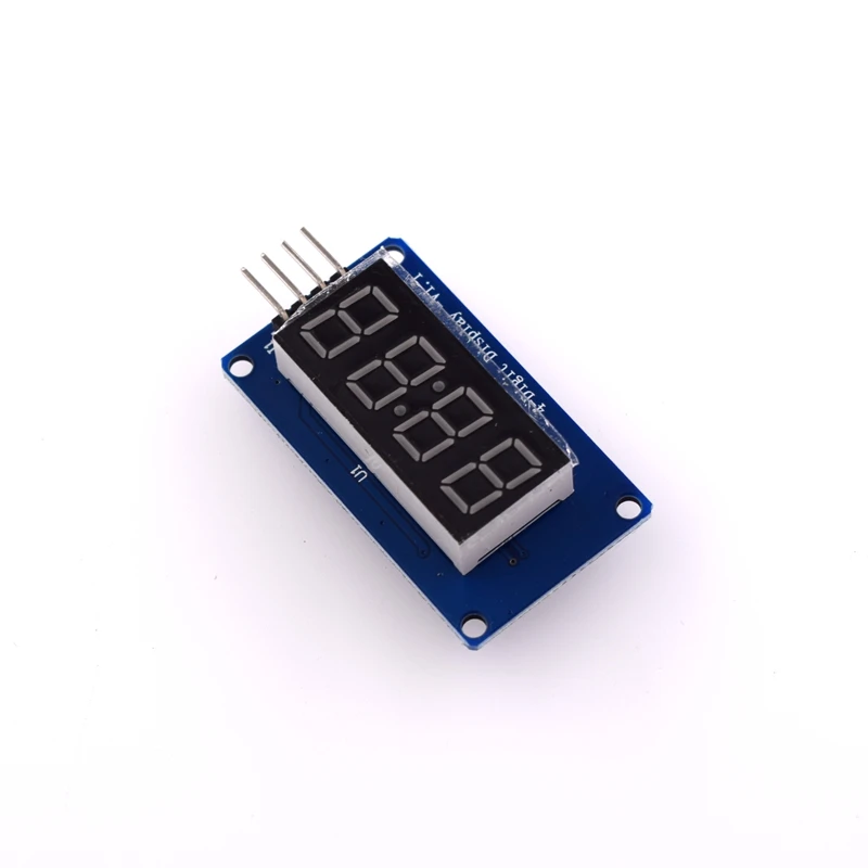 TM1637 светодиодный Дисплей модуль для Arduino 7 сегментный 4 биты 0 36 дюйма часы красный