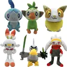 Покмон меч и щит галар область Cinderace Yamper Groove Key скорбанни sirtie 'd Мягкие плюшевые куклы игрушки для детей подарок