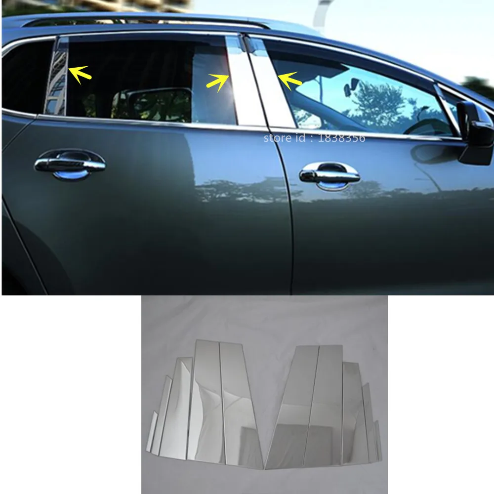 10 шт. декоративные палочки из нержавеющей стали для Peugeot 3008 2013 2014 2015|stripping window