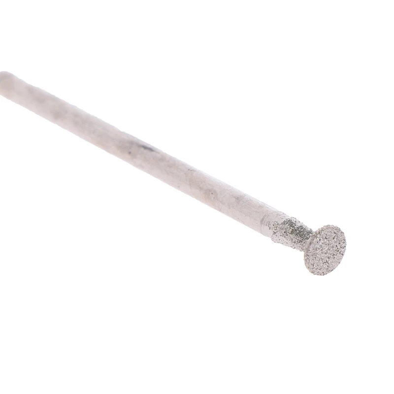 

12Pcs Jade Stone Drill Bit Rotary Tool Set 2.3 Shank Diamond Grinding Burr Needle Point Engraving Carving Polishing Glass