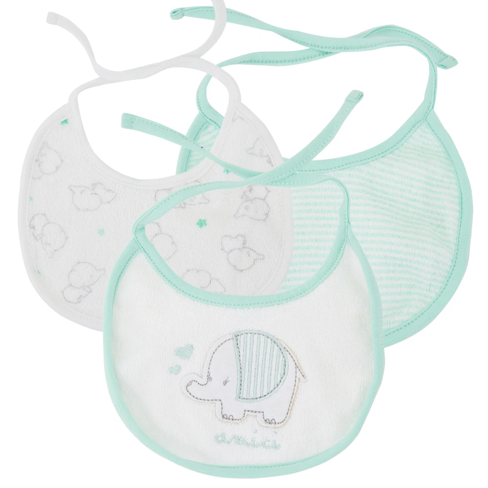 

Honeyzone детские вещи нагрудник для кормления новорожденных фартуки с рисунком Регулируемые Детские Нагрудники Слюнявчики бандана нагрудник...