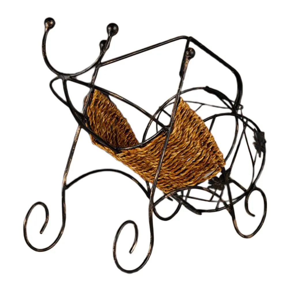 

1pc Household Display Shelf Four-wheeler Shaped Rack Red Holder