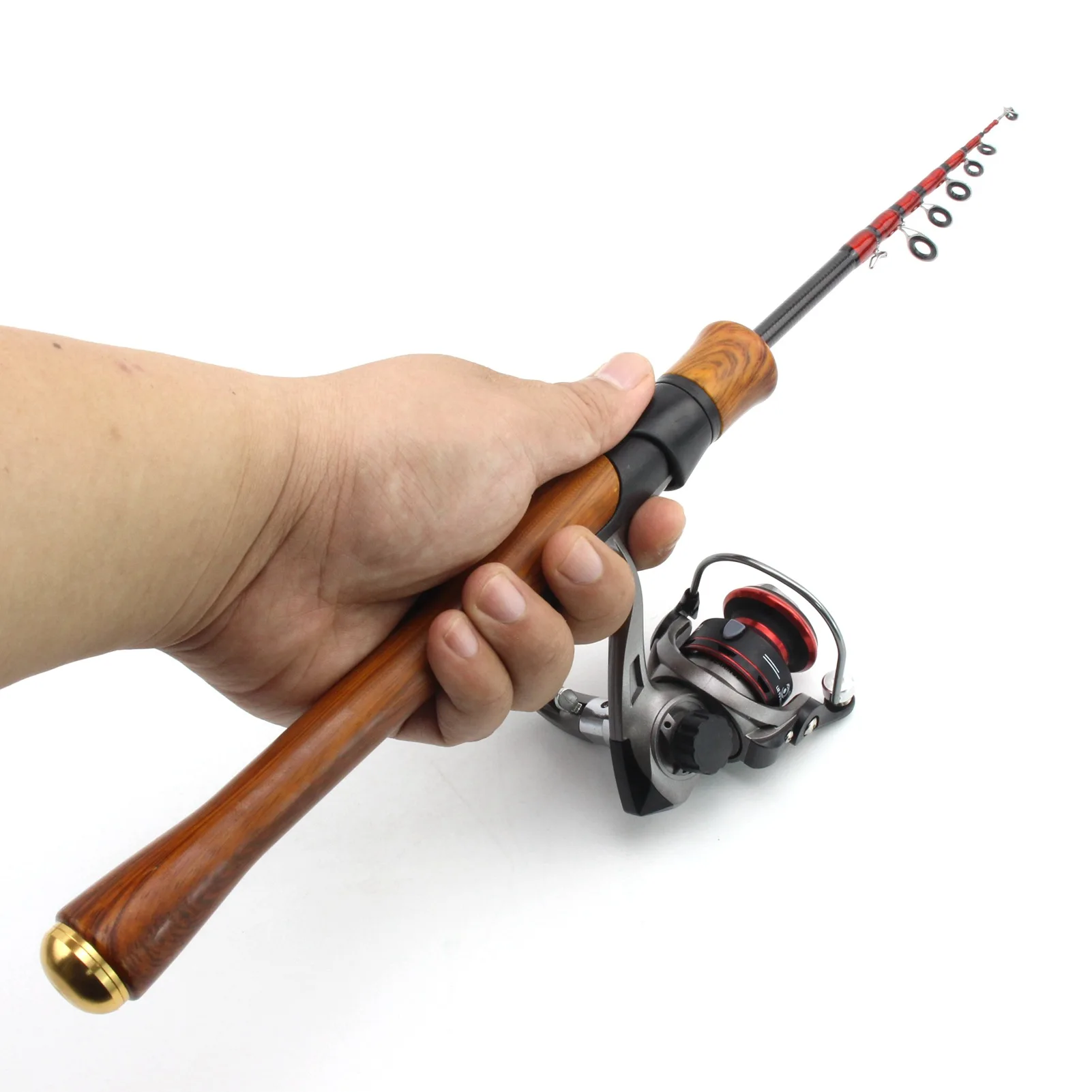 

Fishing Rod and Reel Super Hard Mini Fishing Rod 1m-2.3m FRP Ice Fishing Rod Rivers and Lakes Fishing Equipment Practical Tool