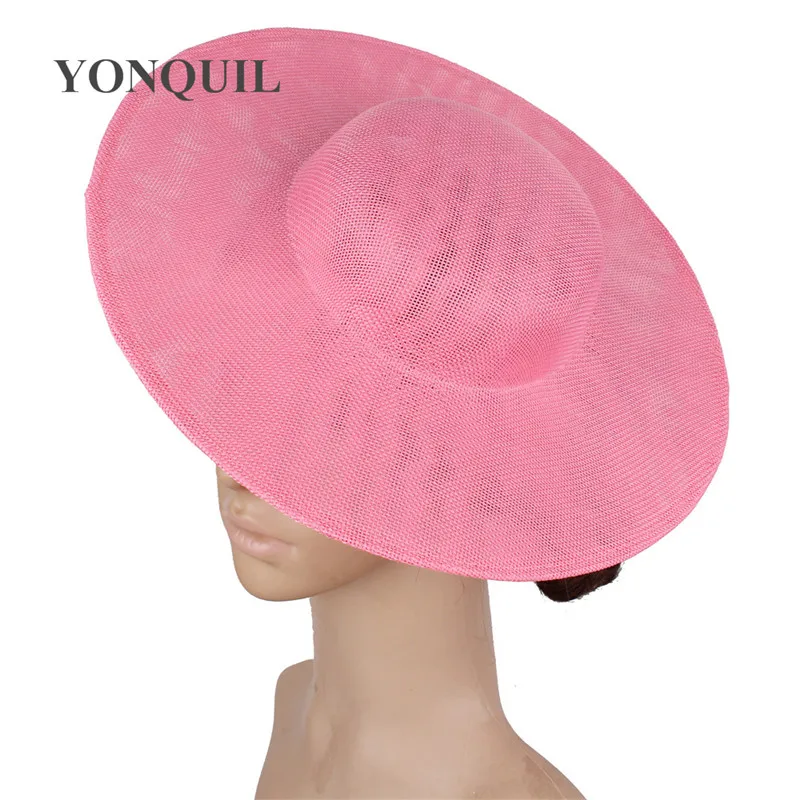 Обувь в стиле Дерби Круглый 30 см имитация шляпка Sinamay чародей Сделай Сам DIY бигуди