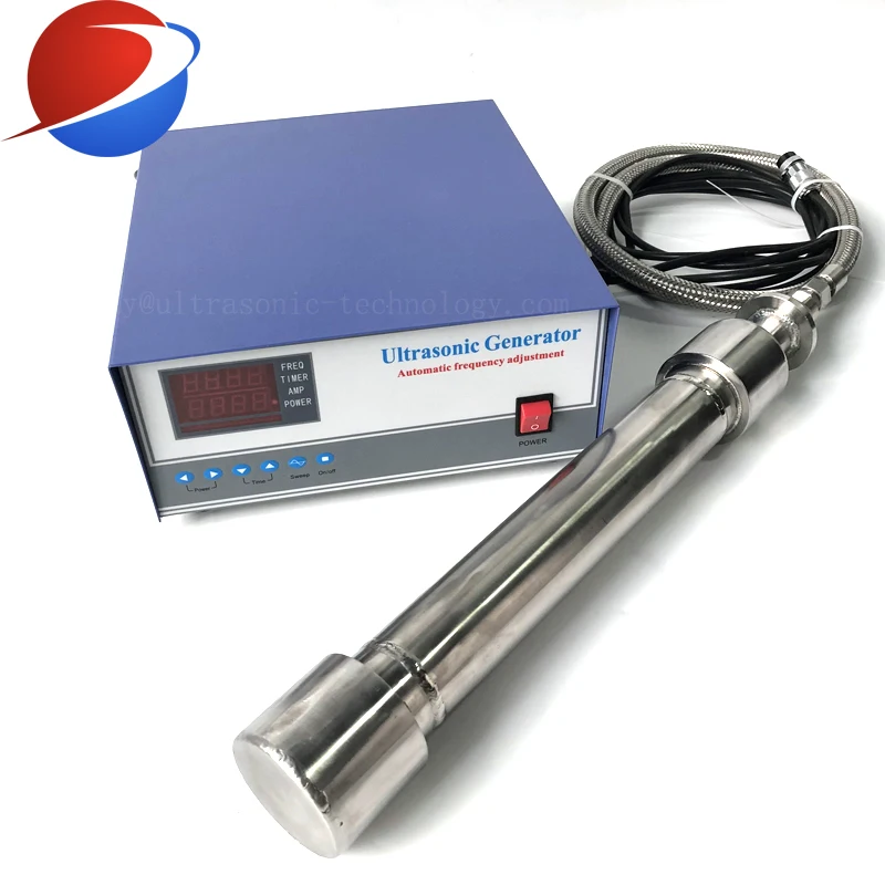 Погружной ультразвуковой очищающий трубчатый реактор 1000 Вт Очищающий