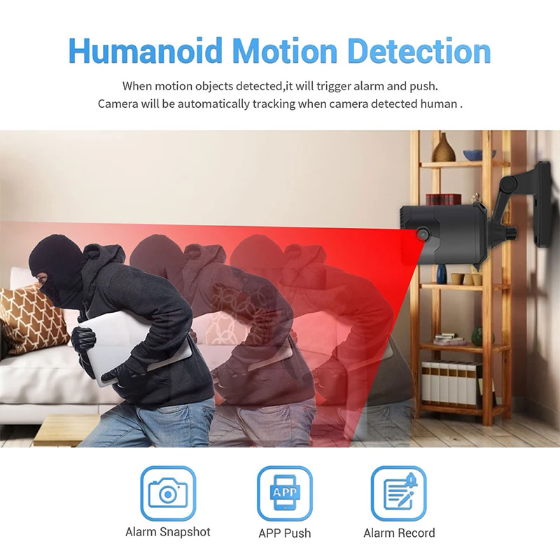 IP-камера Escam G38 беспроводная Wi-Fi HD 1080P ночное видение | Безопасность и защита