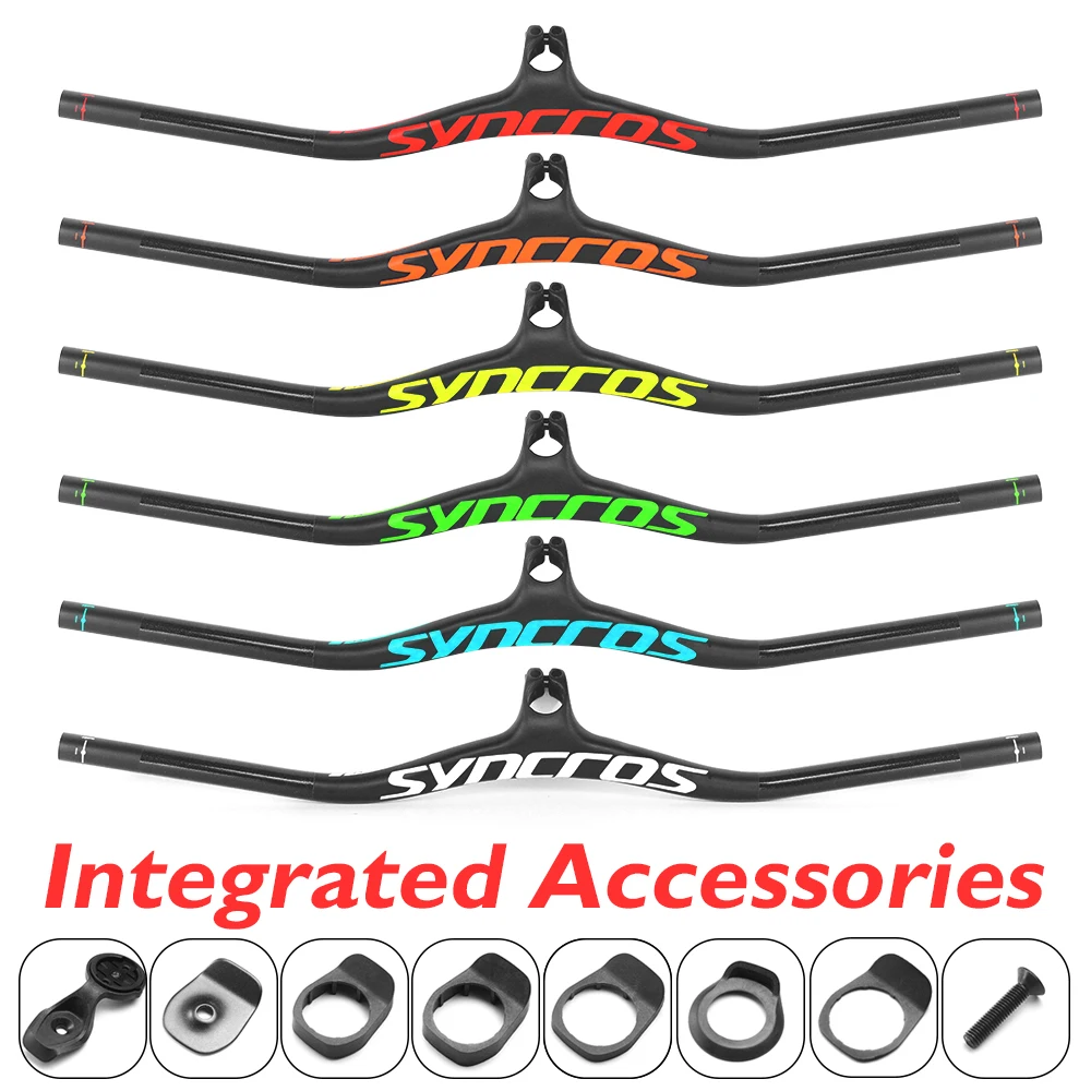 Цена Руль горного велосипеда Syncros, Фрейзер IC SL -8 -17 -25 градусов, полностью из углеродного волокна