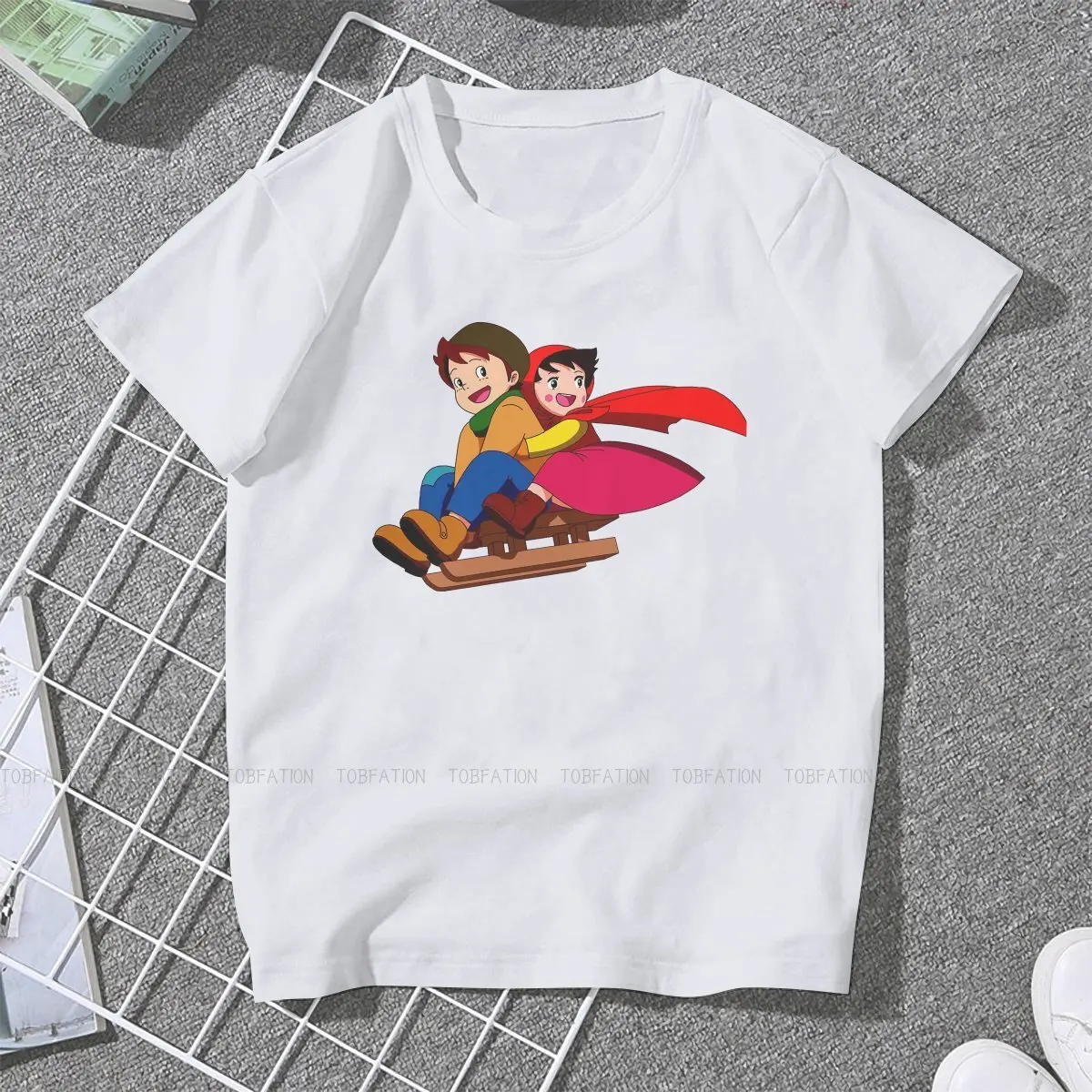 

Heidi Women Clothes Plus Size Korean StyleT-shirt Harajuku Vintage Female Blusas