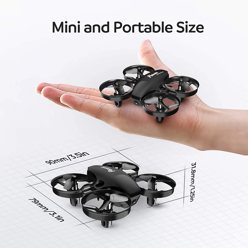 Potensic A20 мини-Дрон 2 4G 4CH 6-осевой Скорость 3D флип Безголовый режим RC дроны игрушка