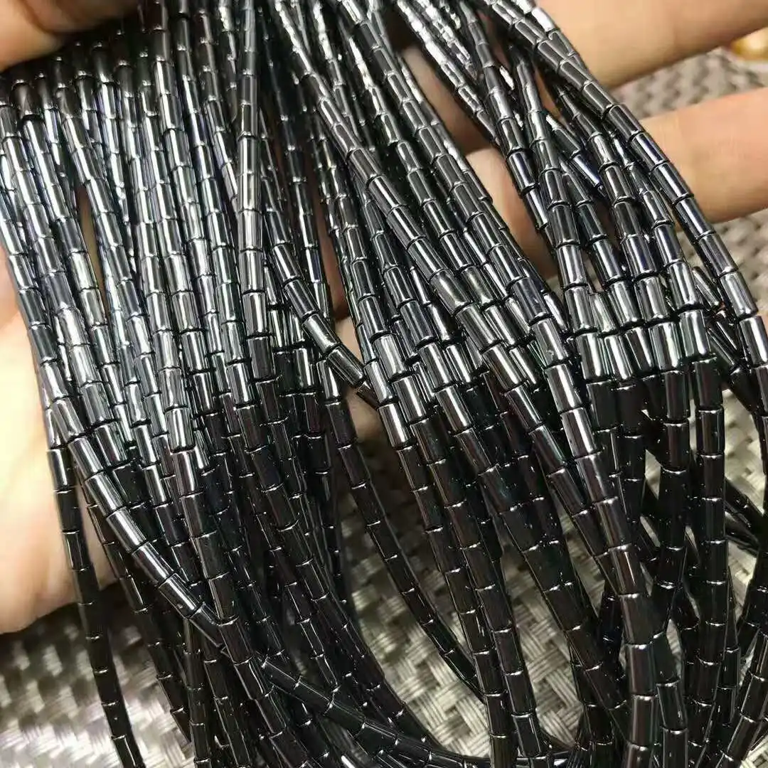 Бусины из натурального камня бусины гематита полудрагоценных камней маленькие