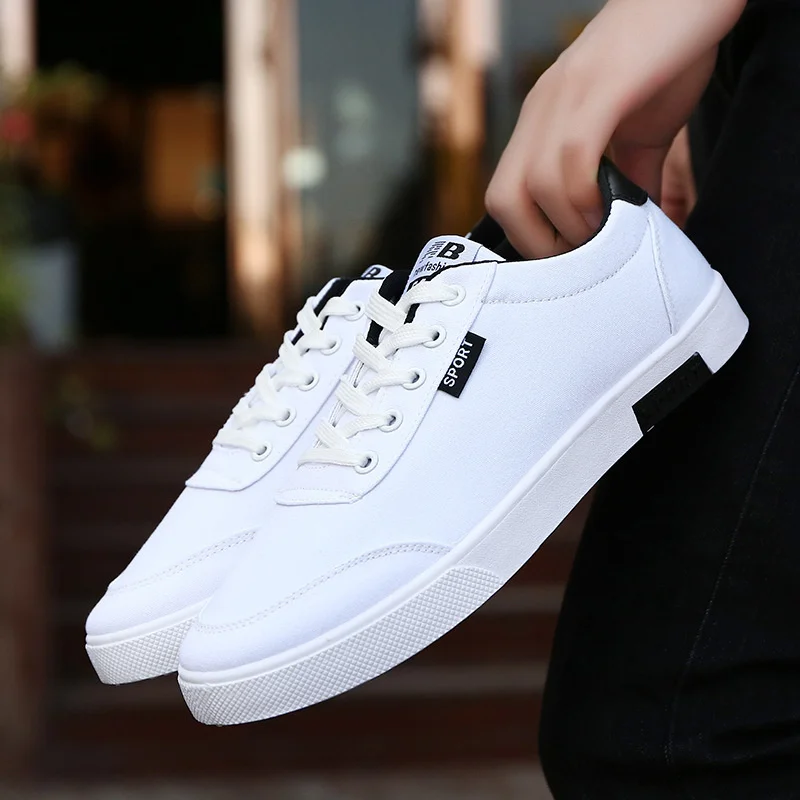 

Men's Causal Shoes 2020 New Summer Men Canvas Shoes Breathable Classic Flat Male Brand Footwear Fashion Sneakers for Men