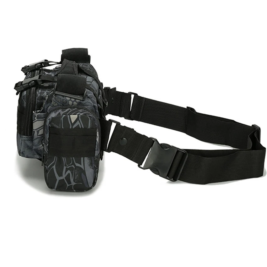 Водонепроницаемая поясная сумка из ткани Оксфорд для мужчин и женщин Военная