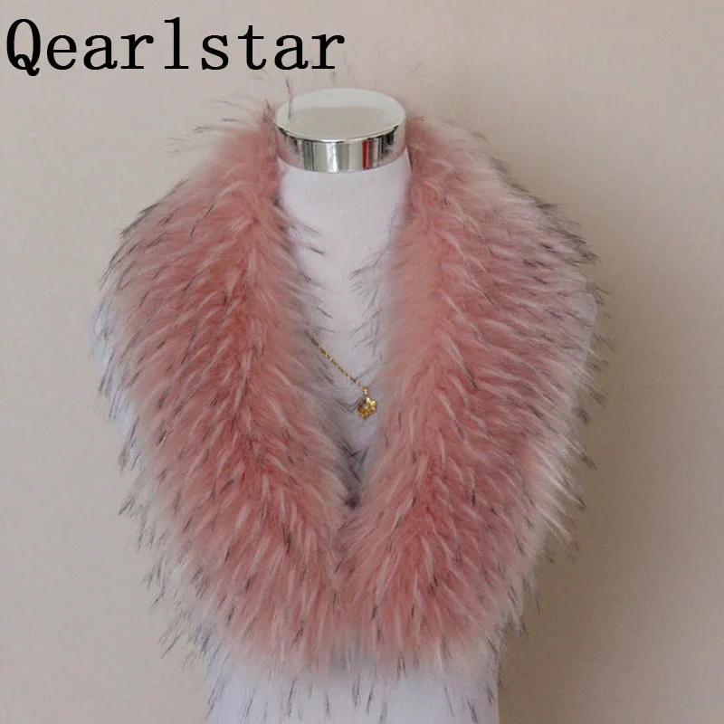 Новое поступление женский шарф с воротником из искусственного меха зимняя