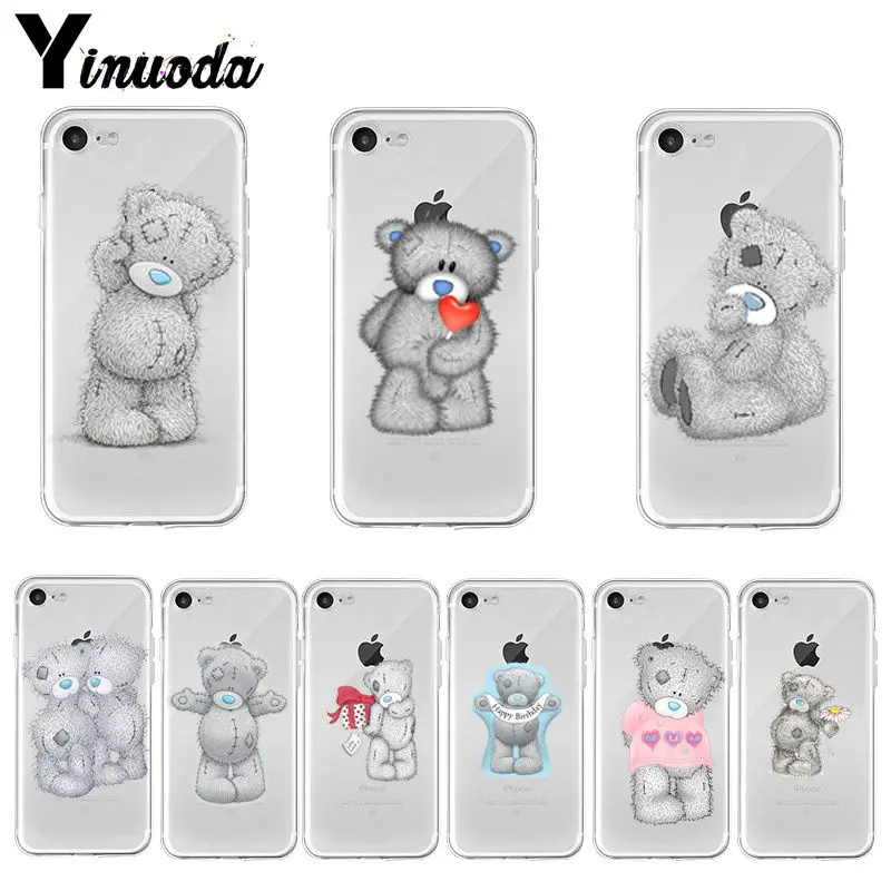 

Tatty Teddy Me To You Bear Protective Soft TPU Phone Case For iPhone 11 6 6s 7 8 Plus 11 Pro XS Max XR SE 2020 funda Cover