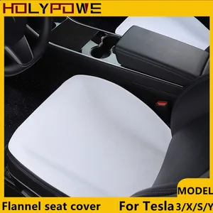 For Tesla Model 3 X S Y High Quality Flannel Upholstered Seat Cover
Snug Warm Cushion Car Modified Interior Decorate Accessories