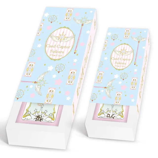 Cardcaptor Sakura Card наборы 56 шт.+ дополнительные 3 карты TCG Magic Tarot Card Captor Clow Cards игра косплей реквизит Divine