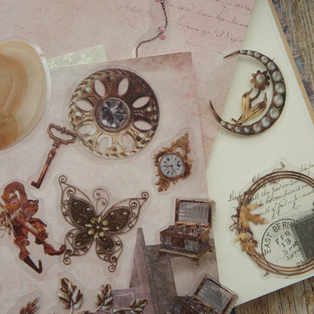 Наклейки из ПВХ 58 листов 10 шт./партия для оформления фона оперного театра 19 века