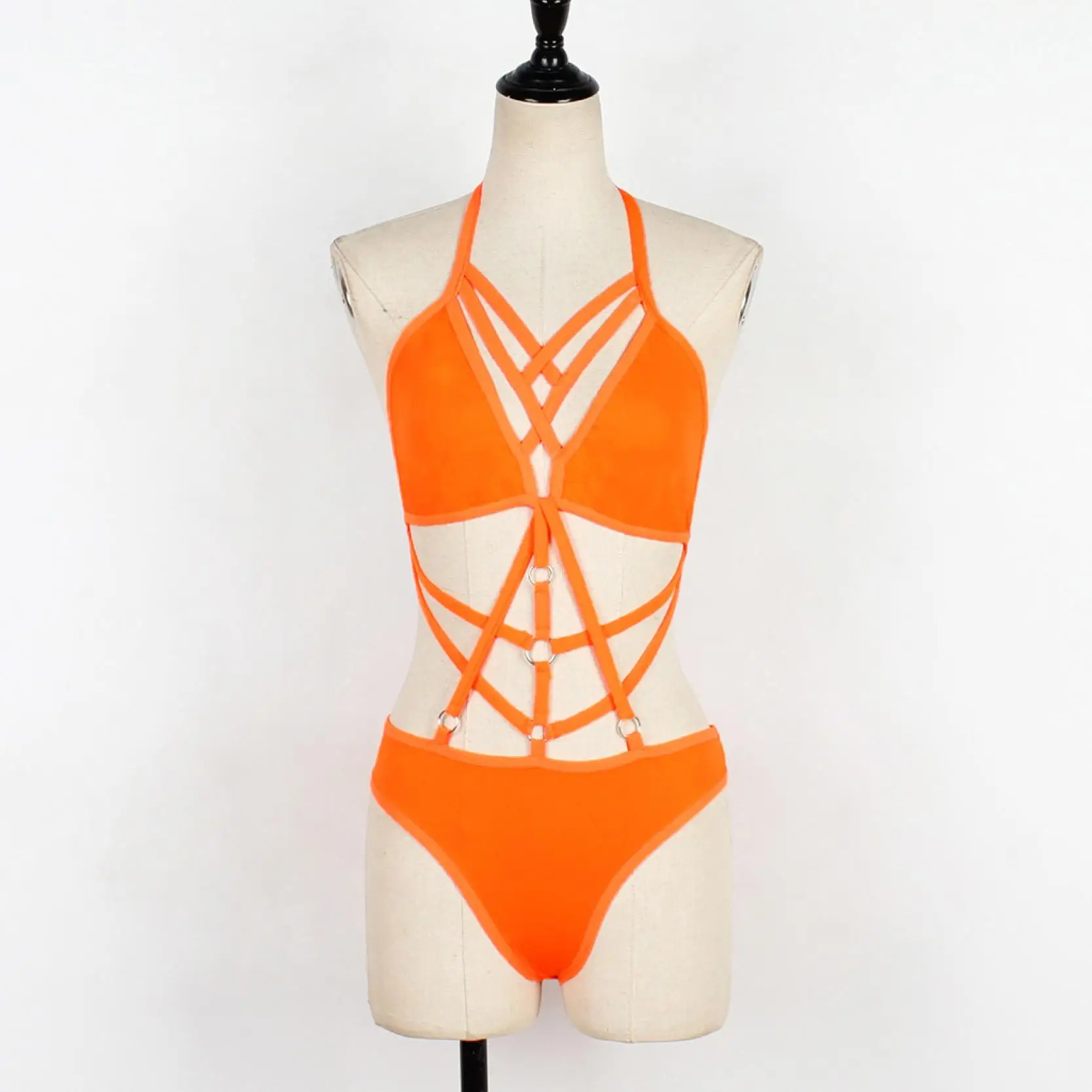 Пикантные Для женщин Дамское белье колготки бюстгальтер без косточек ремень с