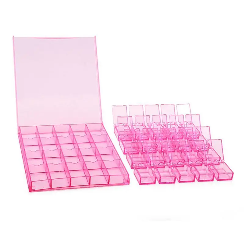 Коробка для хранения 5d алмазная картина DIY Съемный прозрачный инструмент в