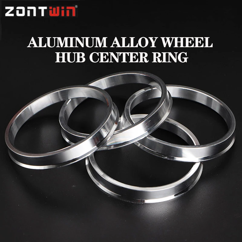 

4pieces/set 70.1-67.1、72.6-69.7、74.1-66.1、74.1-84.1、74.1-57.1 74.1-71.6 72.2-54.1mm Hub Centric Rings Aluminium Wheel hub rings