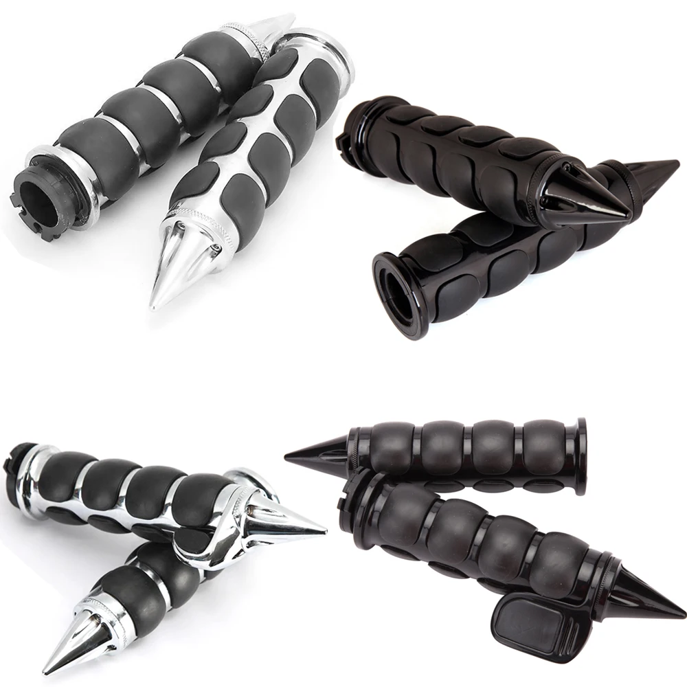 

25mm 1" Universal Motorcycle Handlebar Handle Bar End Hand Grips For Honda Shadow ACE Spirit VT 750 1100 VTX 1300 1800 Cruiser