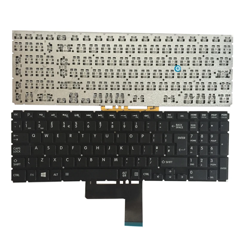 

New UK for Toshiba Satellite L50-B L55-B S50-B L55DT-B S55-B UK black laptop Keyboard