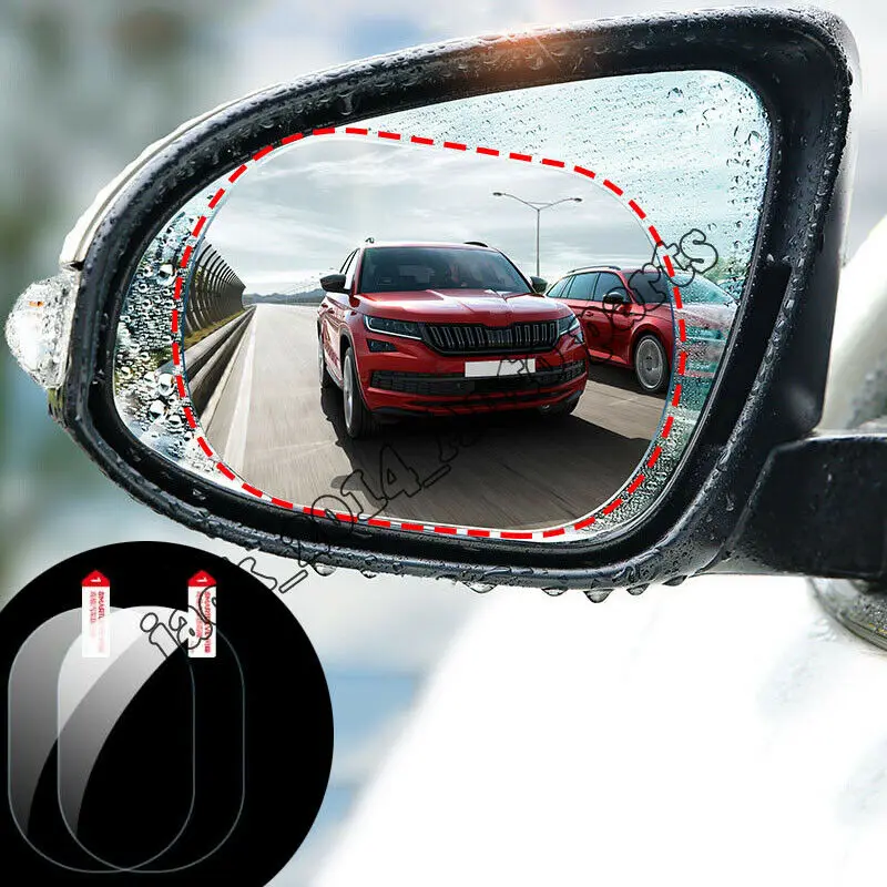 2 шт./компл. зеркало заднего вида противотуманная защитная пленка от дождя