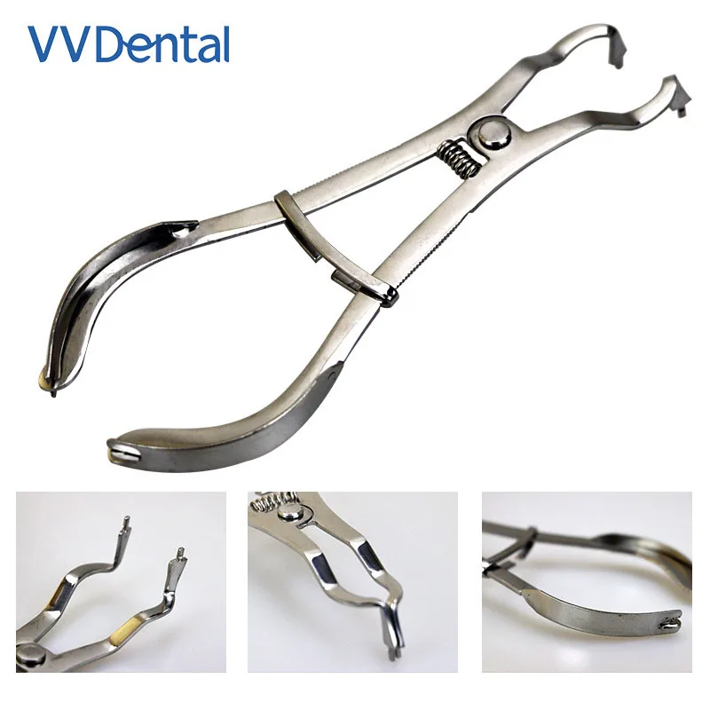 

VVDental 1Pcs Dental Wedge Pliers Stainless Steel Additional Dental Wedge Segmented Contour Metal Ring Pliers Dentist Teeth Tool