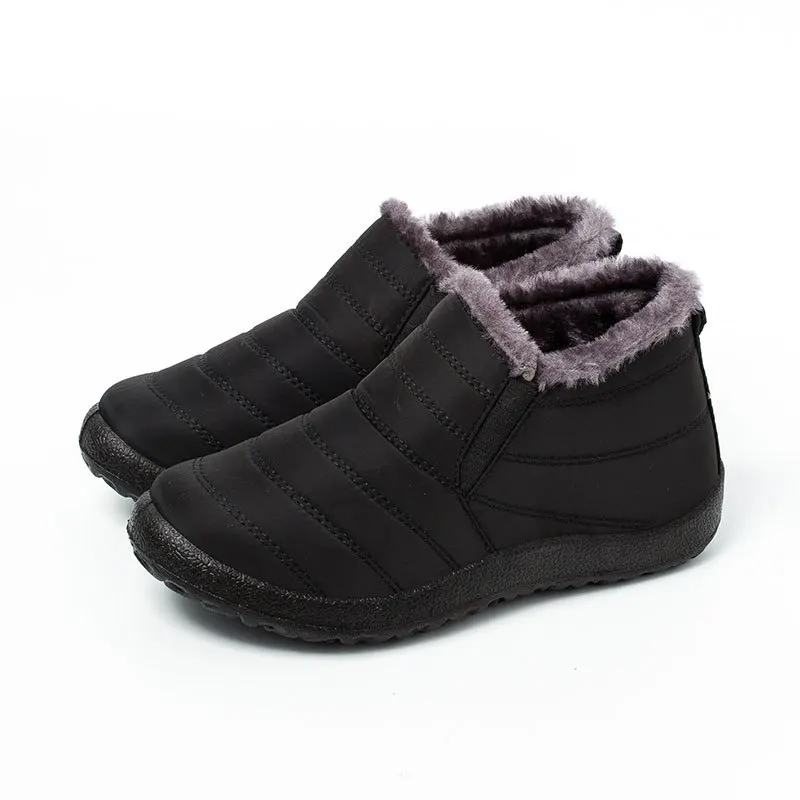 Size35 45 Водонепроницаемая женская зимняя обувь зимние ботинки унисекс теплые на