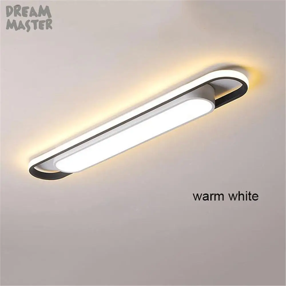 Современный длинный светодиодный потолочный светильник декоративный