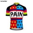 SPTGRVO LairschDan 2020 женскиемужские любовь боль с коротким рукавом Велоспорт Джерси комплект pro team для установки на трубу велосипедного одежда комплект