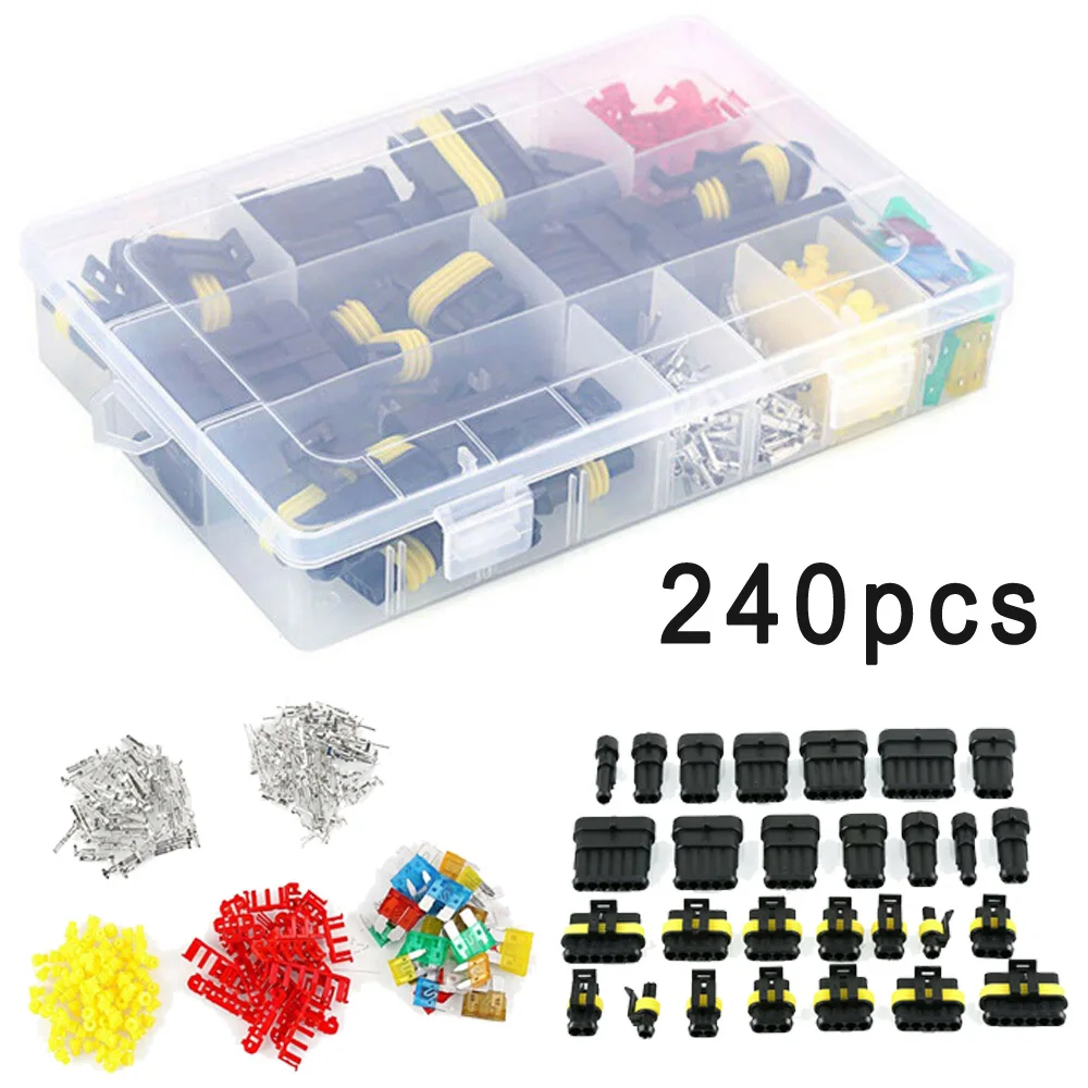 1 6 контактный разъем предохранитель Водонепроницаемый Электрический провод