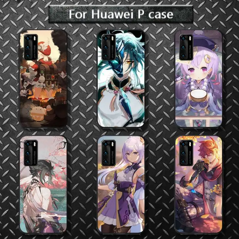 

Genshin impact Phone Case For huawei P40 P30 pro lite P10 P20 P30 psmart 2020 2019 2017 2018 For P40 lite phone case