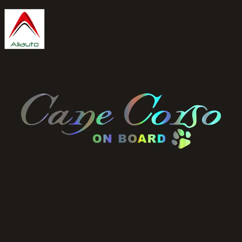 Автомобильная наклейка Aliauto на заказ тростник собака Корсо борту автомобильные