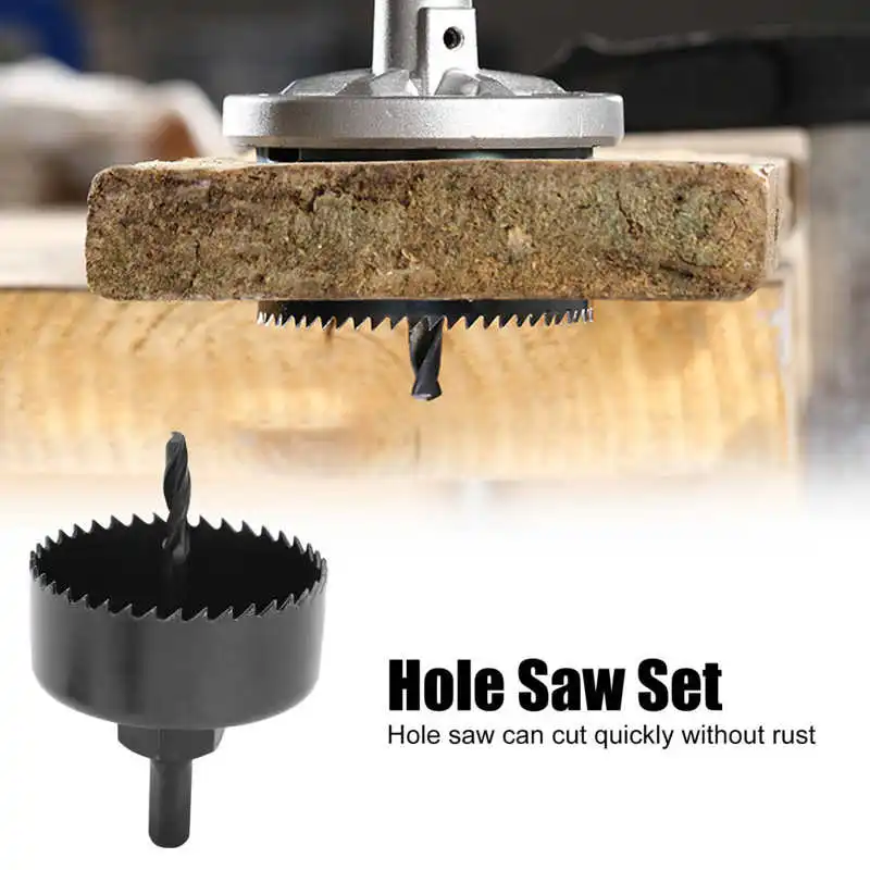 

19Pcs Hole Saw Set Woodworking Holes Opener Drilling Tools 19-152mm Cutting Blades Drilling Tools