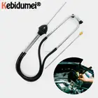 Механика стетоскоп для автомобильных цилиндров двигателя автомобиля блок диагностики автомобильного слуха инструменты анти-шок прочный Хромированный сделана из нержавеющей стали 22,5 + 7 см