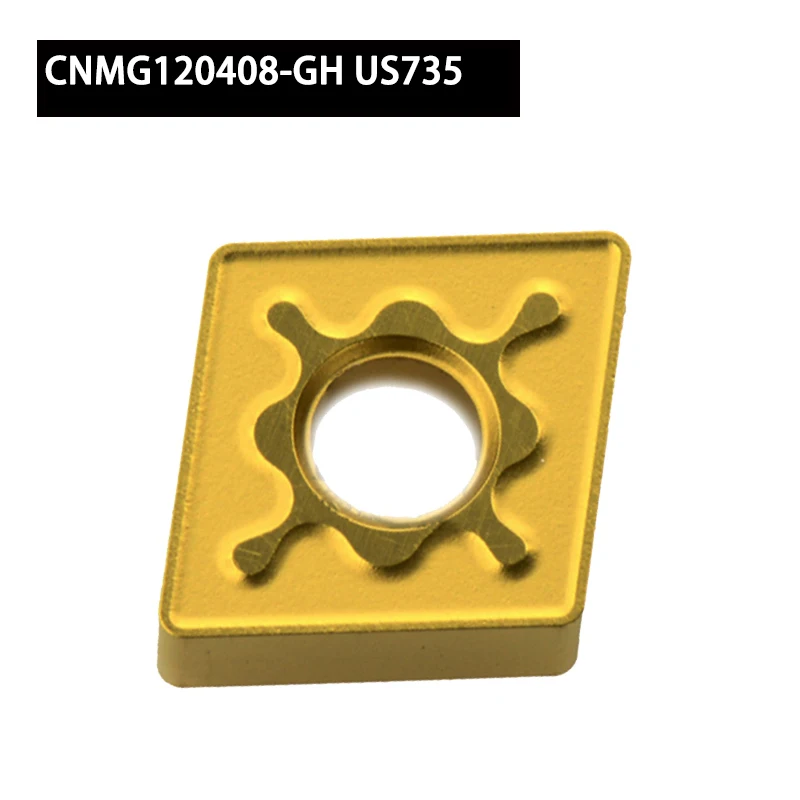 

CNMG -GH -GK -GM CNMG120404-GK MC5015 10PCS Carbide Inserts High Efficient Original Blades For Machine Tool Holder Metal Cutter