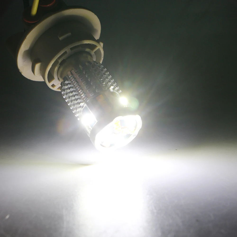 4X Canbus 7443 12V 2525 21SMD P21/5 W 1157 BAY15D 3157 T20 Светодиодные лампы для автомобиля поворотник DRL Дневной светильник белый/янтарный без ошибок