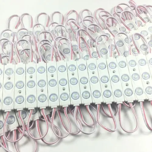 

1000pcs/lot DHL AC 110V / AC 220V input LED light module injection SMD 2835 3LED 1.8W IP65 waterproof LED sign module