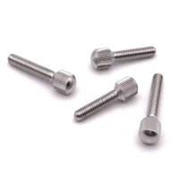 m3 thumb screw knurled screws with small head knurling manual adjustment bolt knukles tornillos parafuso tornillo vis viti gb836