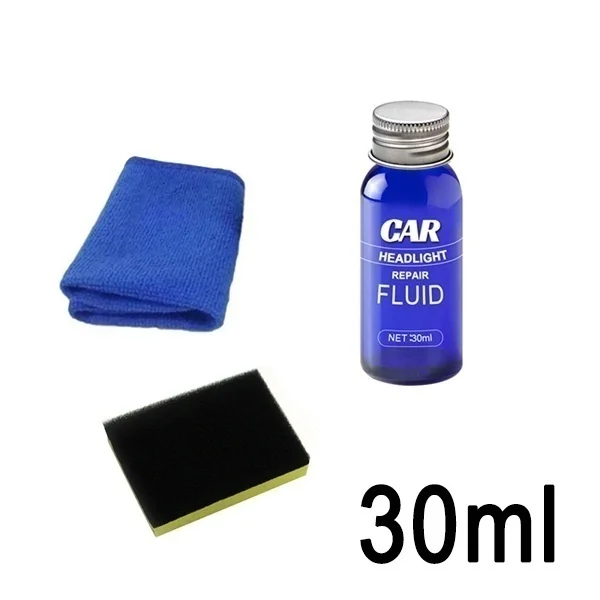 

Car Headlight Repair Liquid Headlight Polishing Anti-scratch And Maintenance Liquid Kit 30ML Rearview Mirror Coating