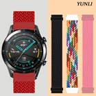 Ремешок 20 мм, 22 мм, плетеный, Solo, для Huawei watch GT 2 Pro 2e, браслет для Samsung Galaxy watch 346 42 ммactive 2Gear S3