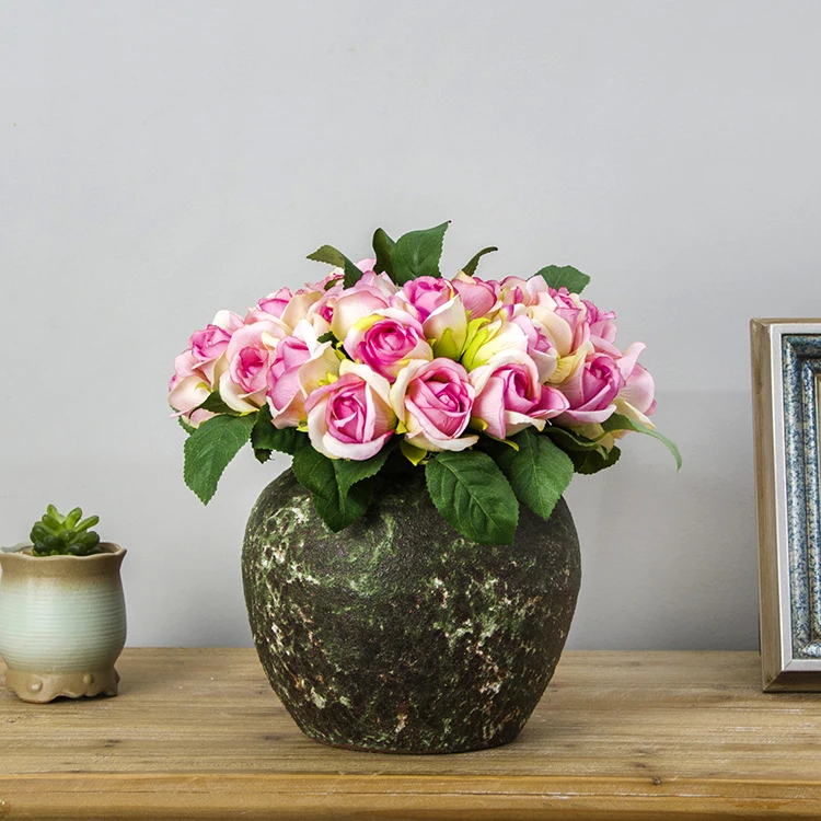 Недорогая имитация цветов ручной Zacharylin роза праздничная Вечеринка сделай сам