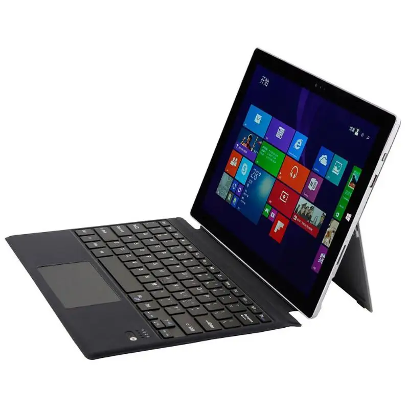 Для microsoft Surface Pro 6/5/4/3 Bluetooth Беспроводной клавиатура 12 дюймов ультратонкий беспроводной планшетный ПК клавиатура для IOS планшетный ПК с системой андроида