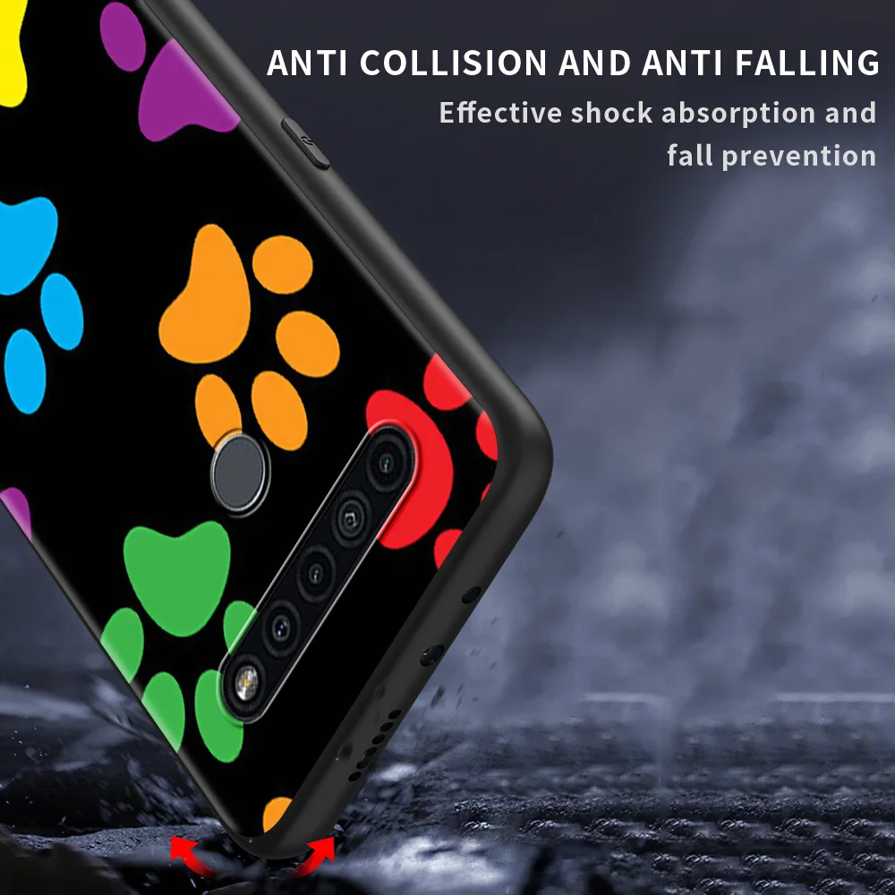 Модный чехол в виде кошачьей собачьей лапы для LG K41s K61 K50 K50s G6 G7 K71 K42 K40s K40 K52 G8 мягкий