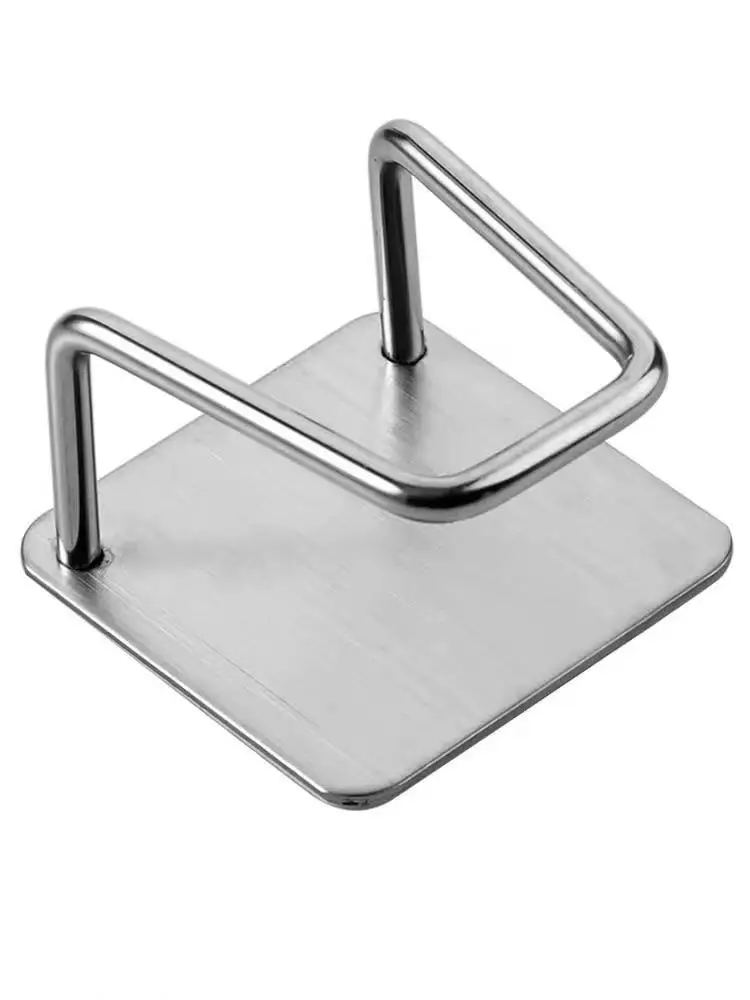

3Pcs/Lot Kitchen Sponges Holder Self Adhesive Sink Sponges Drain Drying Rack 304 Stainless Steel Storage Holder Sink Accessories