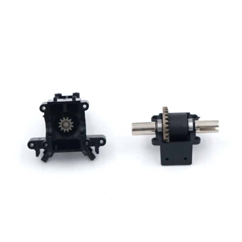 Wltoys-piezas de repuesto para coche a control remoto, caja de onda diferencial delantera y trasera de Metal, actualizaci&oacute;n de 12428-12423 12428 0091-12428-4